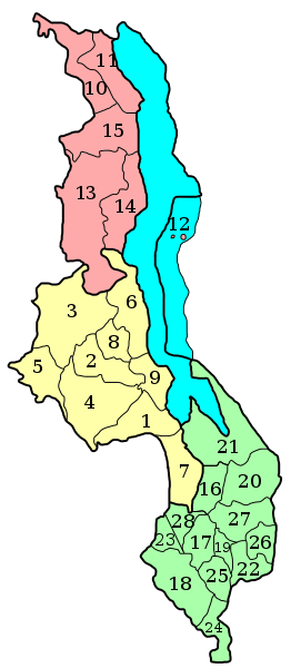 Malawi regions