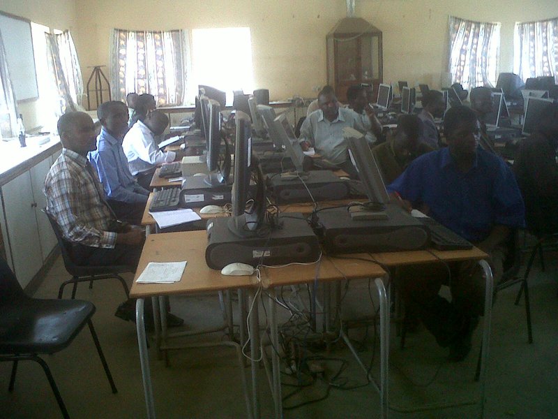Participants at Nsaru Secondary School