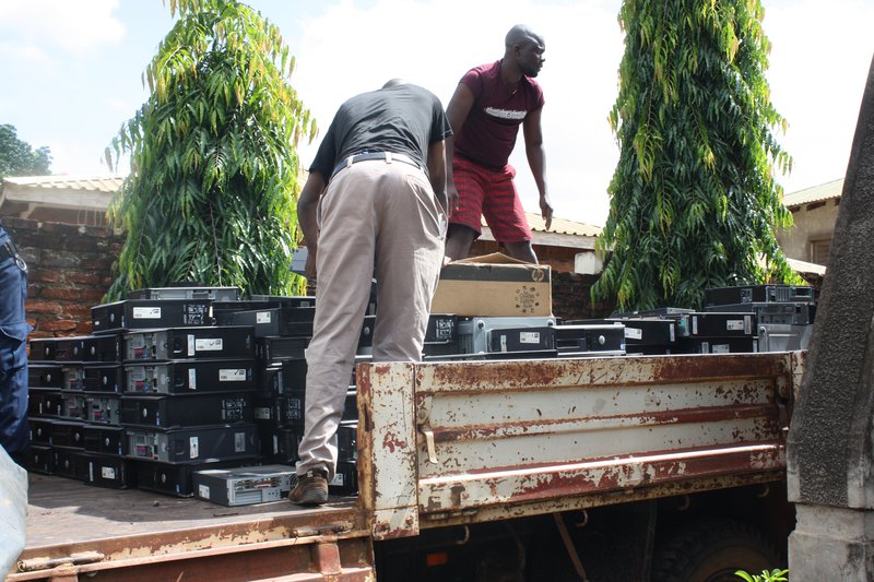 Transfering equipment from Lilongwe to Mzuzu