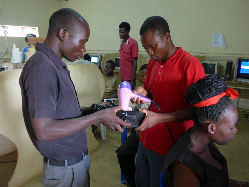 Youth training at Mchinji