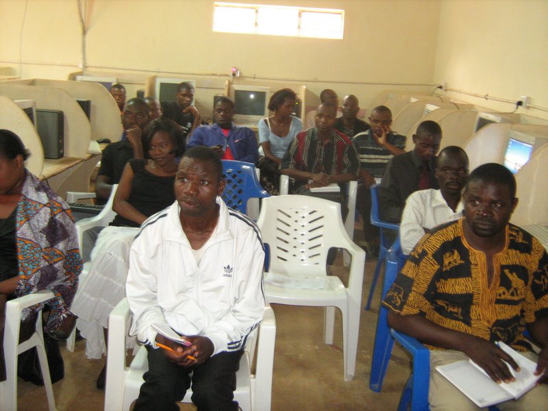 Participants at Mchinji ICT Centre