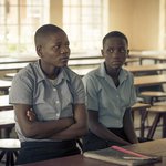 Students from Nsaru Secondary School