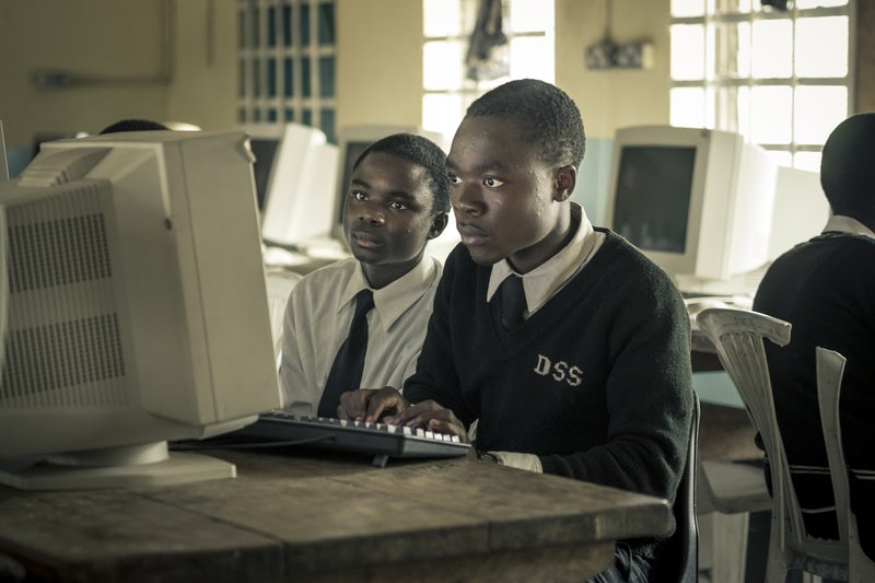 Students at Dowa Secondary School